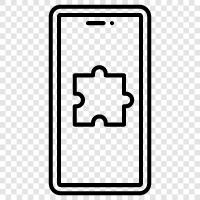 phone, cell phone, android, iPhone icon svg