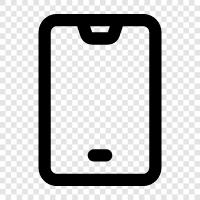 телефон, сотовый телефон, андроид, iPhone Значок svg
