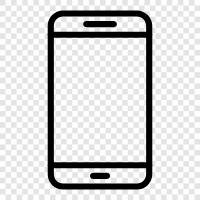 phone, mobile, cell phone, texting icon svg