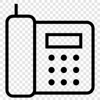 phone, handset, receiver, cordless icon svg