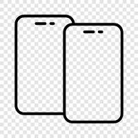 phone, cell phone, mobile phone, smartphone icon svg