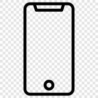 phone, cell phone, smartphone, touchscreen icon svg