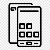 phone, cellphone, cellular phone, smartphone icon svg