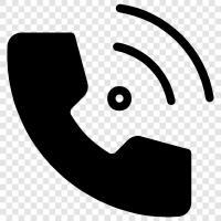 phone, telephone line, VoIP, voice over IP icon svg