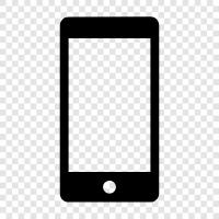 phone, cell phone, handheld device, mobile phone icon svg