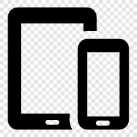 phone, phone model, phone software, phone features icon svg