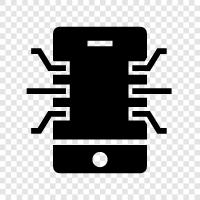 Telefon, Handy, Smartphone, Mobiltelefon symbol