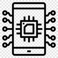 Telefon, Handy, iphone, android symbol