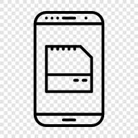 phone memory usage, phone memory tips, phone memory space, phone memory icon svg