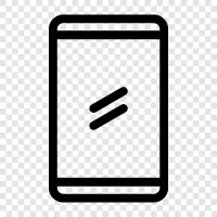 телефон, мобильный, андроид, iPhone Значок svg