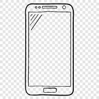 phone, cell phone, iphone, android icon svg