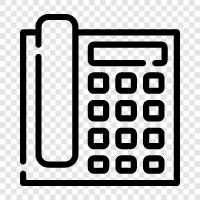 phone, telephone, phone Telephone icon svg