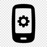 phone, cell phone, iphone, android icon svg