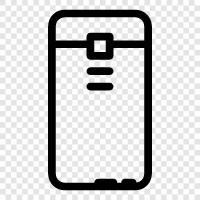 phone pouch, phone case, phone case holder, phone stand icon svg