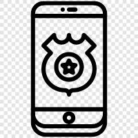Telefon, Handy, Smartphone, iPhone symbol