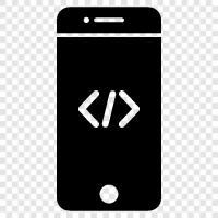 phone software, phone apps, mobile apps, smartphone apps icon svg