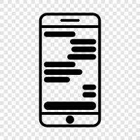 phone, cell phone, smart phone, iphone icon svg