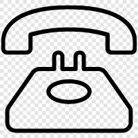 Phone, Telephone Line, Telephone Service, Telephone Company icon svg