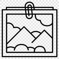 photo, image, photo album, photo gallery icon svg