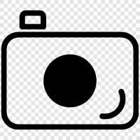 photo, camera phone, digital camera, digital SLR icon svg