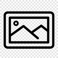 photo, image, photo album, digital photo icon svg