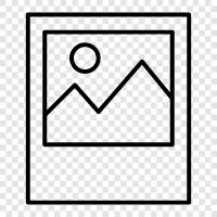 photo, image, snapshot, still icon svg