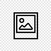 photo, digital picture, digital photo, digital camera icon svg