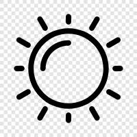 photo, sunburn, tan, solar icon svg