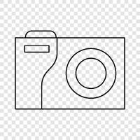 photography, digital camera, photo, camera equipment icon svg