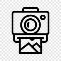 photography, photo, camera equipment, digital icon svg