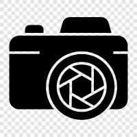 photography, pictures, pictures of, camera gear icon svg
