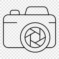 Fotografie, Kameraausrüstung, Digitalkameras, Punkt und Aufnahmekameras symbol