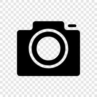 photography, camera equipment, photography software, digital camera icon svg