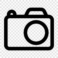 photography, digital camera, still camera, camera phone icon svg