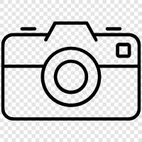 photography, digital, camera equipment, digital camera icon svg