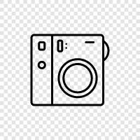 photography, photo, digital, camera icon svg