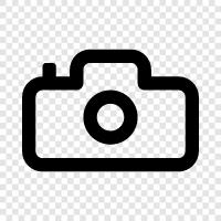 photography, digital camera, photography software, camera equipment icon svg