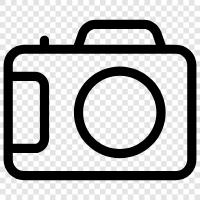 Fotografie, digitale Fotografie, Fotoausrüstung, digitale Fotoausrüstung symbol