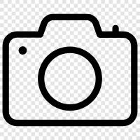 Fotografie, Digital, Foto, Kameraausrüstung symbol