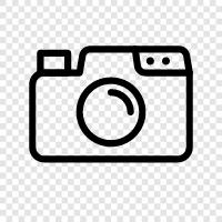 Fotografie, Digitalfotografie, Kameraausrüstung, Digitalkamera symbol