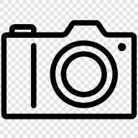 photography, digital camera, digital photography, camera lens icon svg