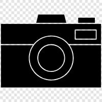 photography, photography equipment, digital camera, digital photography Значок svg