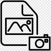 photography, pictures, photo album, photo album maker icon svg