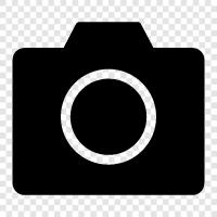 Фотосъемка, фотоаппаратура, цифровая камера, фотопрограмма Значок svg