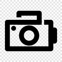 photography, digital photography, stills, camera shake icon svg