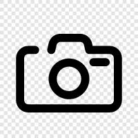 Fotografie, Digitalkamera, SLRKamera, Kompaktkamera symbol