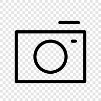 Fotografie, Fotoausrüstung, Fotosoftware, digitale Fotografie symbol