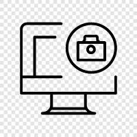 photography, camera equipment, photography software, digital cameras icon svg