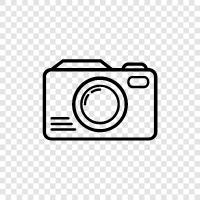 Fotografie, Digitalkamera, Fotoausrüstung, Fotosoftware symbol