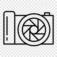 Fotografie, DSLR, Canon, Nikon symbol